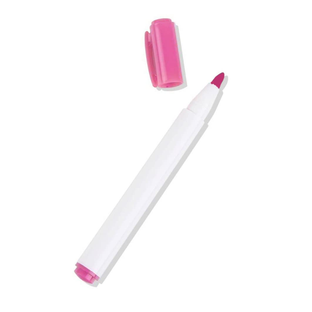 Fine Tip Water Erasable Whiteboard Markers - 4 Pack Fabric & Liquid Soluble Markers for Whiteboards, Fabric, Glass - Ideal for Office, Classroom & Craft Projects