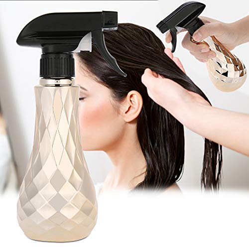 Professional Hair Styling Water Spray Bottle - Gold Mist Sprayer for Salon & Home Use | Perfect for Curling, Styling & Dampening Hair