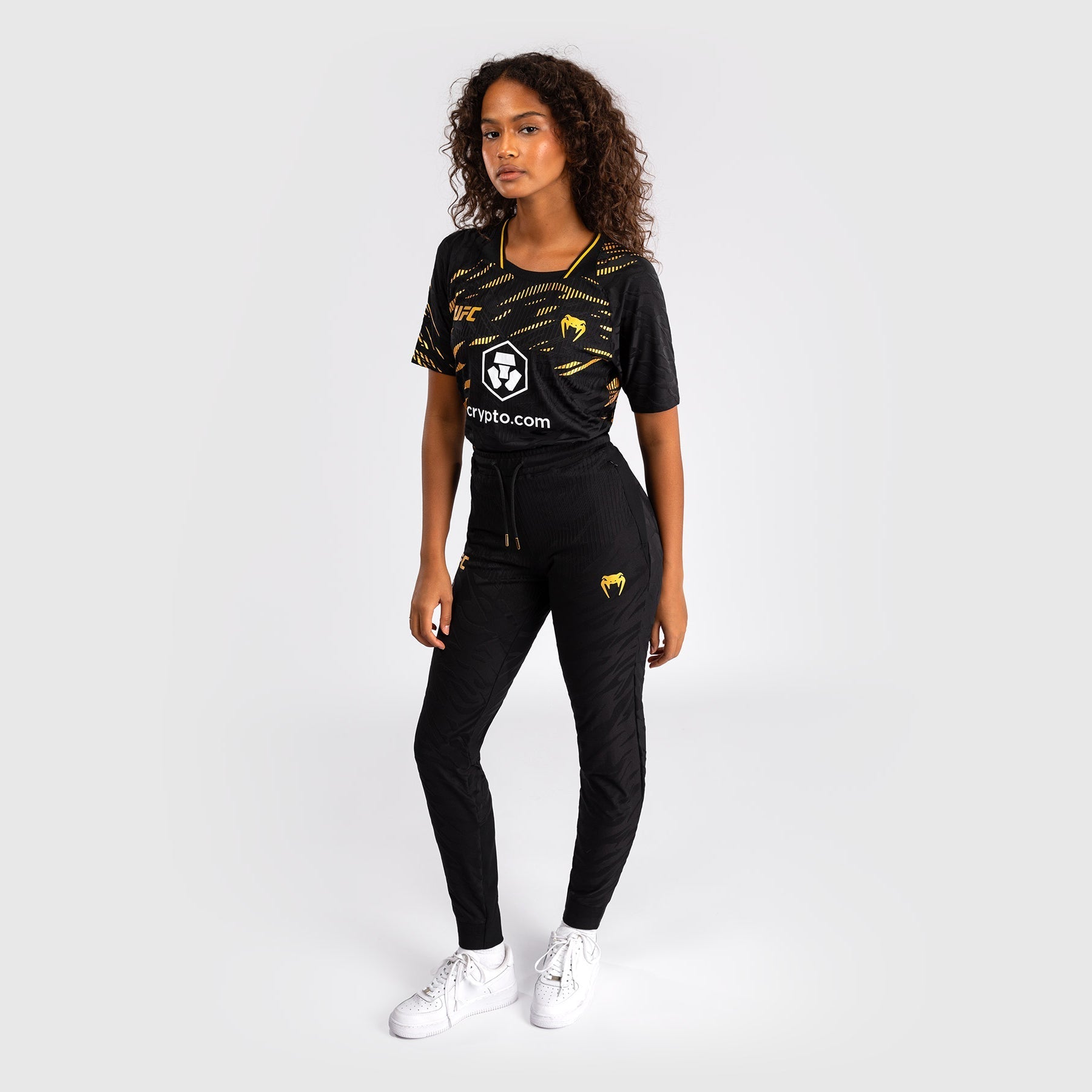 Venum UFC Fusion Authentic Women's Fight Night Walkout Pants - Official MMA Training & Competition Gear for Female Fighters - Perfect for UFC Events, Gym Workouts & Martial Arts Training