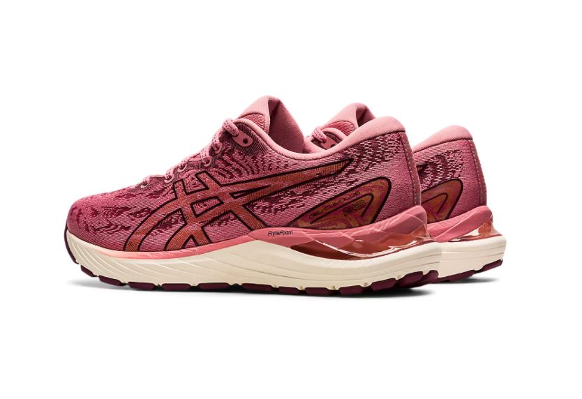 Asics Women's GEL-CUMULUS 23 Running Shoes - Smokey Rose/Deep Mars - Lightweight Cushioned Sneakers for Jogging, Gym Workouts & Daily Walking