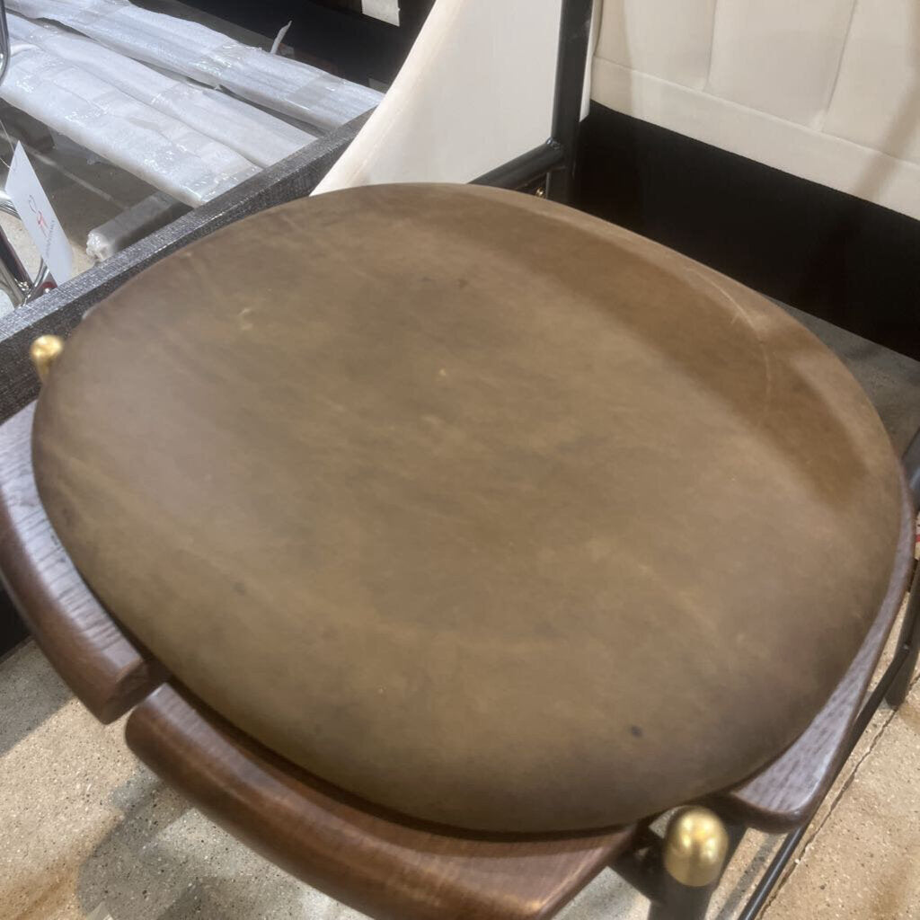 Kink Leather Counter Stool - 18
