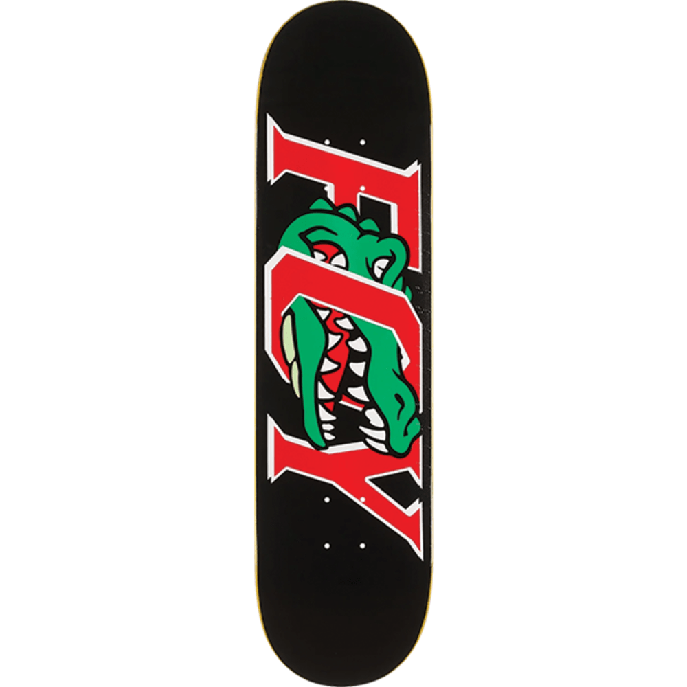 Deathwish Foy Gator Black/Red Twin Skateboard Deck 8.25