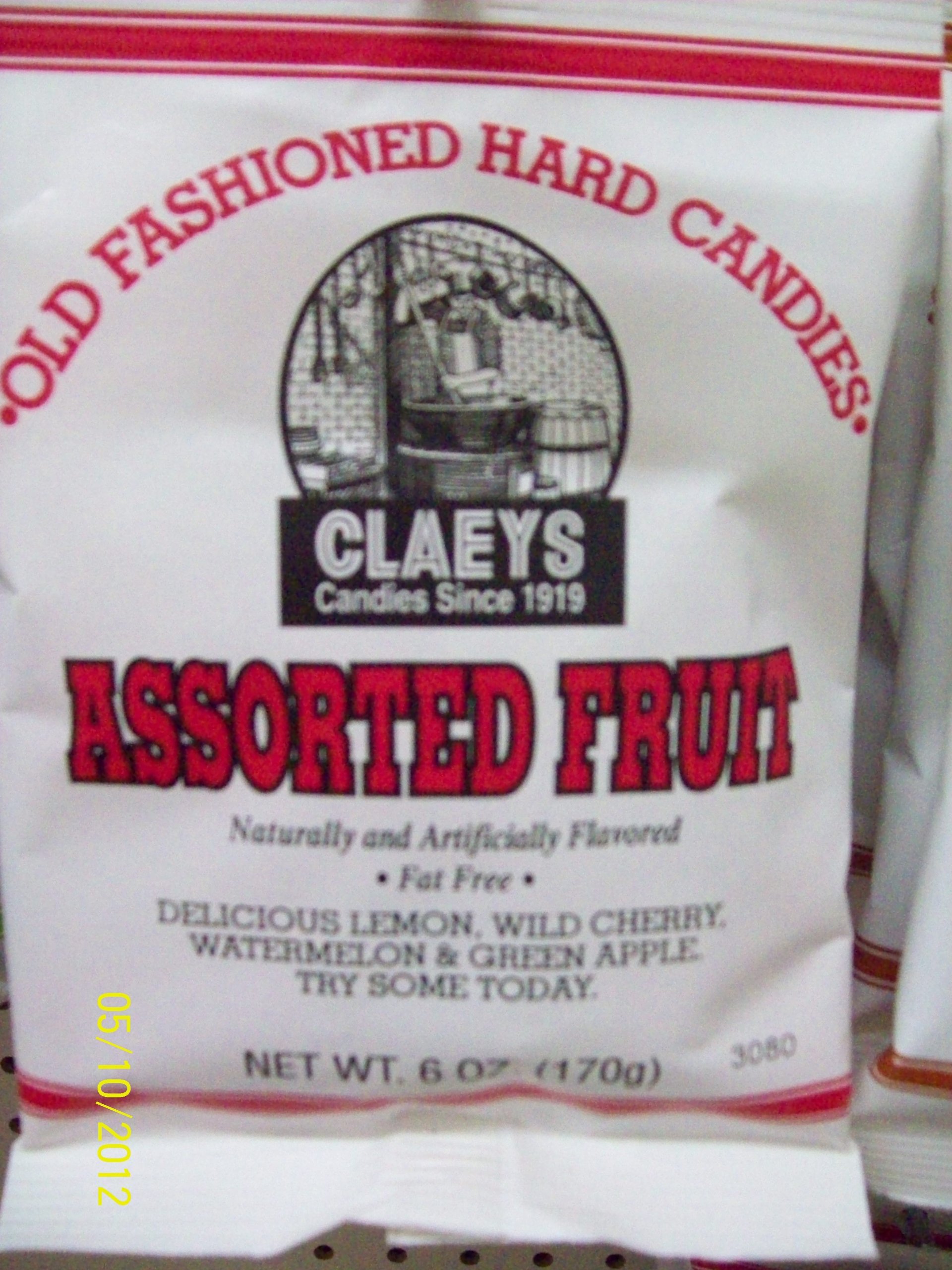 Claey's Assorted Fruit Hard Candy 6oz - Sweet Treats for Parties & Gifts