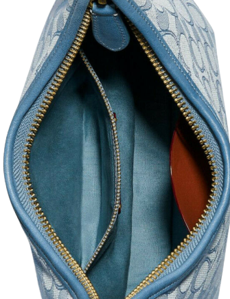 Coach Ergo Medium Shoulder Bag in Signature Jacquard - Stylish Crossbody Purse for Women, Perfect for Work, Travel & Everyday Use