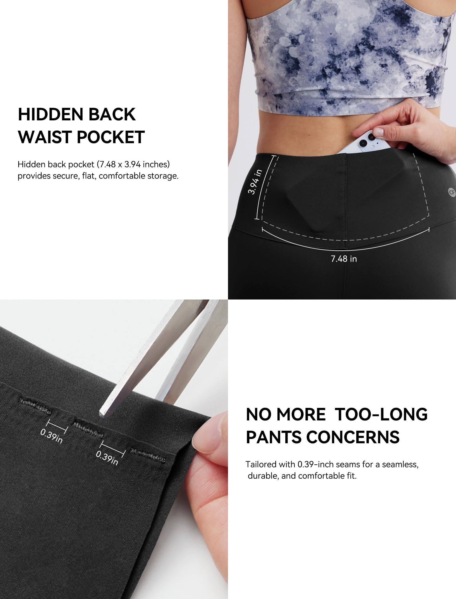 High-Waisted Seamless Yoga Pants for Women - No See Through Workout Leggings with Pockets - Perfect for Gym, Running, Pilates & Lounge Wear