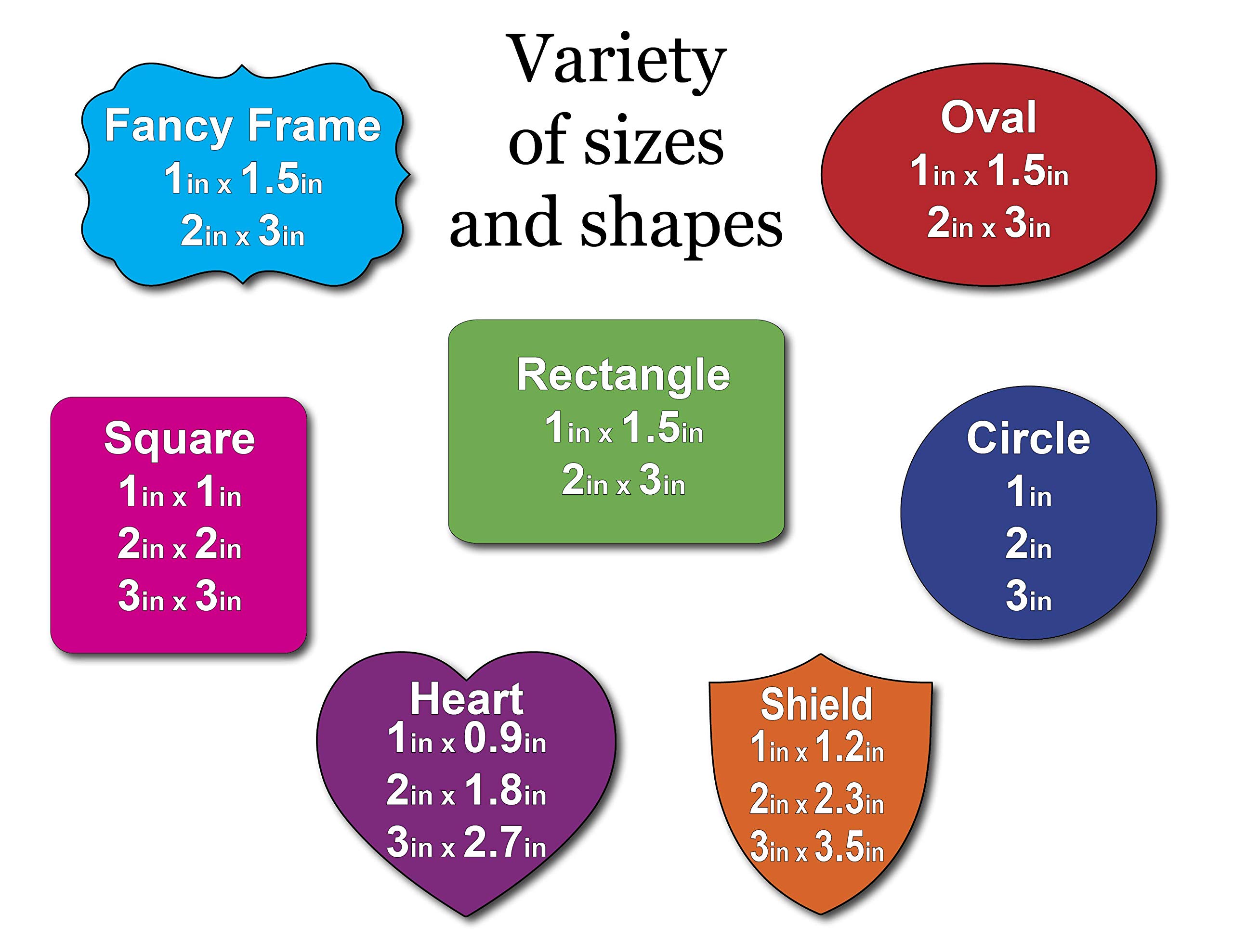 Custom Oval Stickers 1