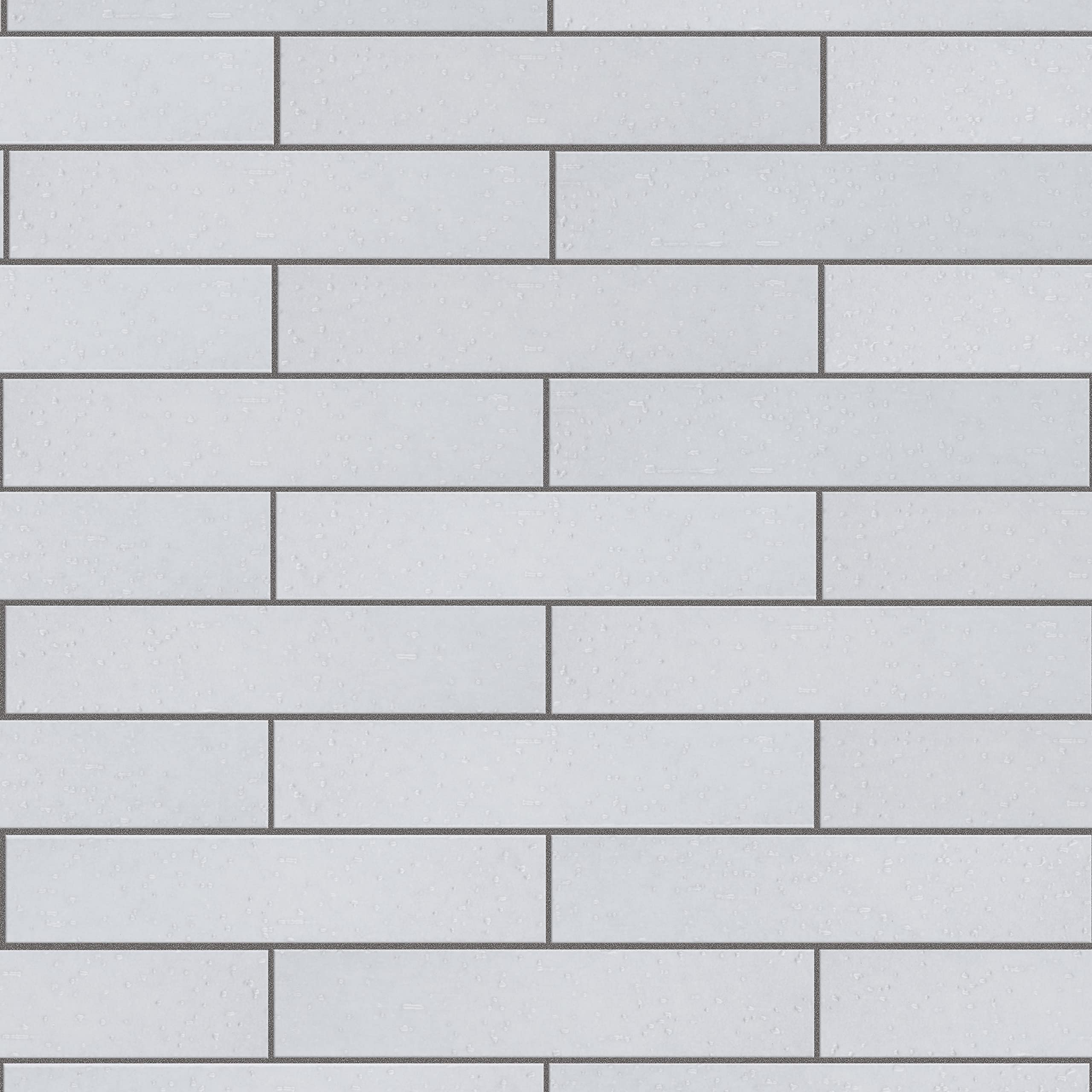 SomerTile FNA10MBIA Muretto Bianco Glossy 2x10 Inch Porcelain Tile - Matte White Wall & Floor Tile for Bathroom, Kitchen Backsplash, and Shower Renovation