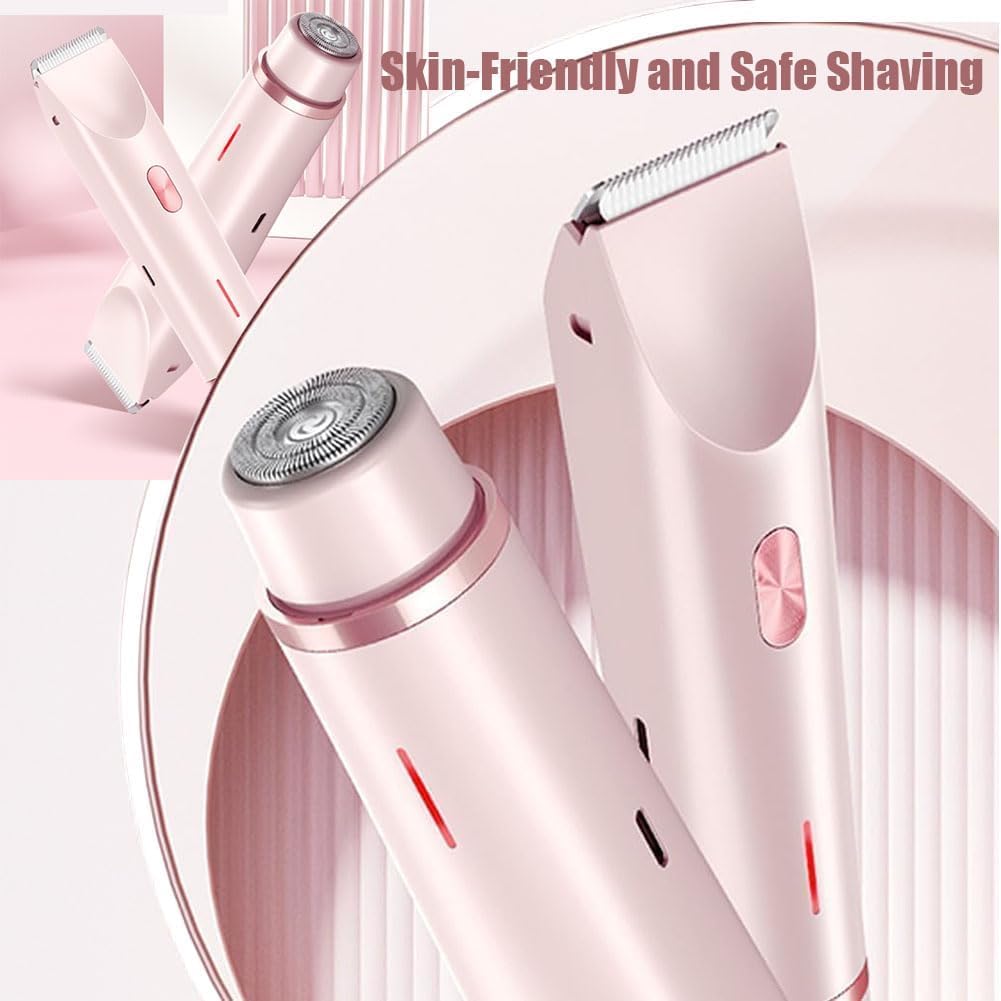 Silkglide Pro Electric Shaver for Women - Painless Wet & Dry Bikini Trimmer, Bald Cat Razor & Body Hair Remover | Purple | Smooth Shaving for Sensitive Skin, Travel & Home Use