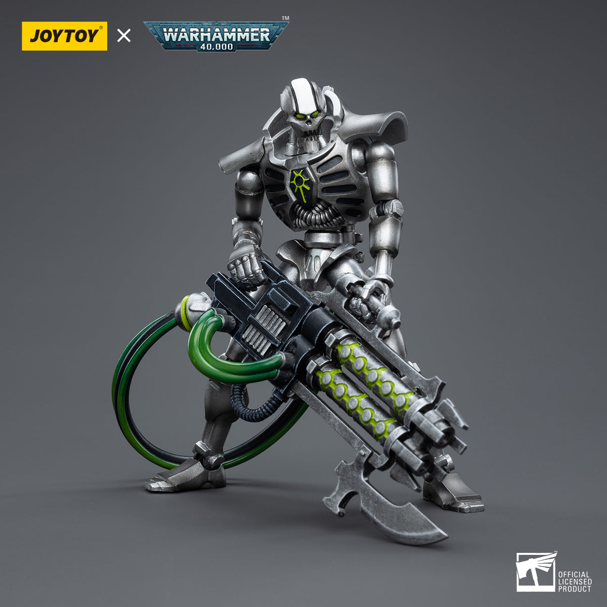 JOYTOY 1/18 Scale Warhammer 40K Necrons Sautekh Dynasty Action Figure Set (3pcs) - Perfect for Collectors, Tabletop Gaming & Display
