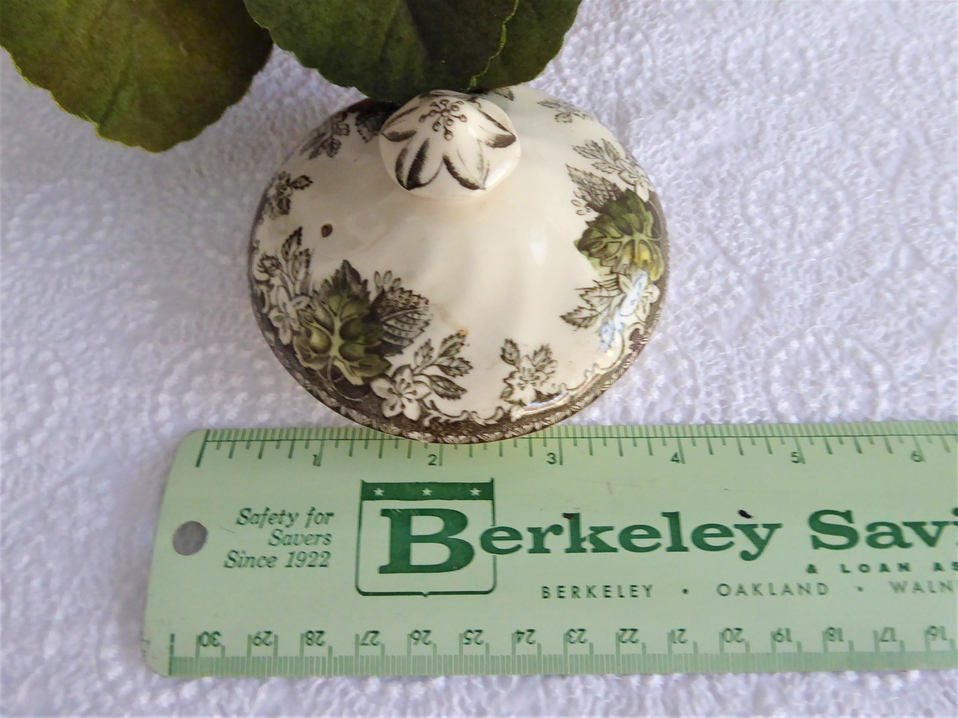 Johnson Brothers Friendly Village Teapot Lid Only - Vintage English Teapot Replacement Part (1950s) - Perfect for Restoring Antique Teapots & Collectible China Sets