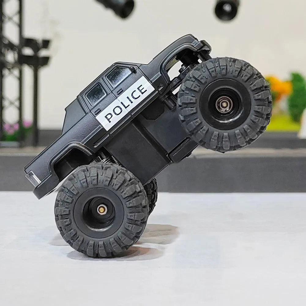 LDARC M58 1/58 Scale RTR BigFoot RC Monster Truck - 2.4Ghz Remote Control Off-Road Racing Car with RWD - Perfect for Backyard Bashing, Indoor Crawling & RC Car Racing Competitions