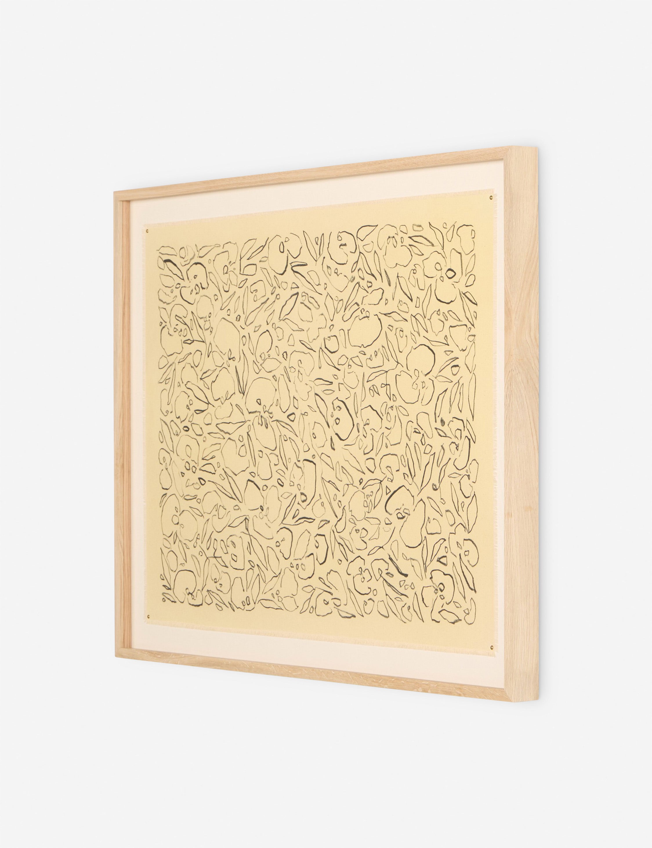 Black On Cream Glimmer by Laurel Dawn Latshaw - Elegant Home Decor for Living Room & Bedroom