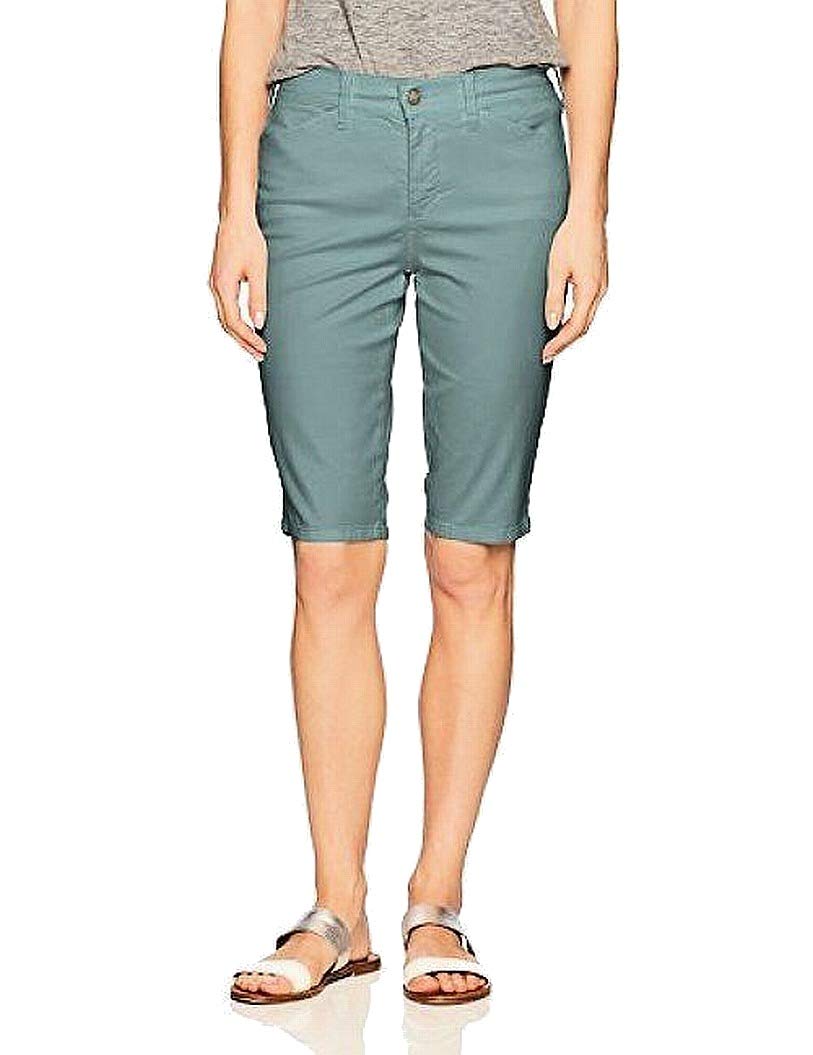 NYDJ Women's Chino Twill Crop Pants - High Waist Slim Fit Ankle Pants for Work & Casual Wear | Office, Travel & Everyday Outfits