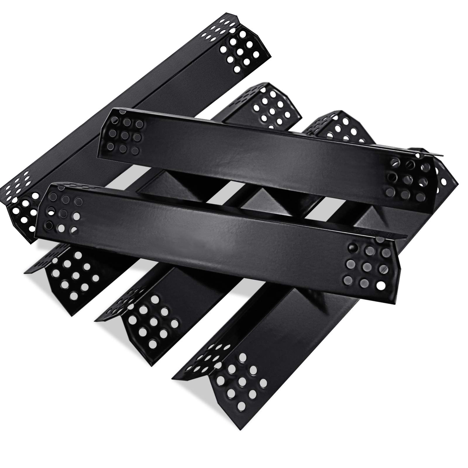 Nexgrill 720-0896B 720-0896C 720-0882A 720-0896 720-0925 Replacement Heat Plates - 6 Pack Flame Tamers for Deluxe 6 Burner Grills - Compatible with Grill Master 720-0697 - Perfect for Outdoor BBQ, Backyard Cooking & Grilling Parties