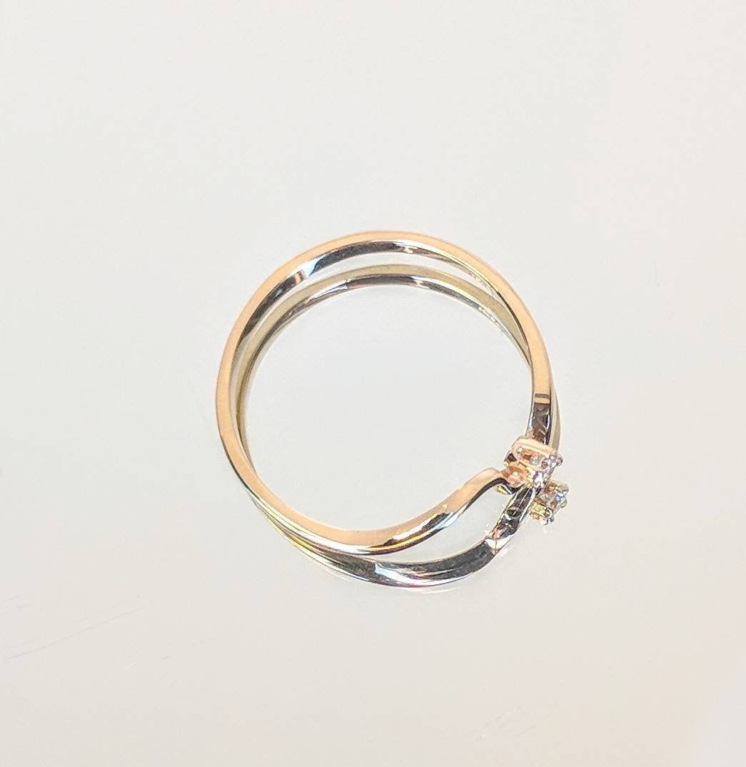Solid Yellow or White Gold Natural Diamond Promise Ring for Women - SI Clarity, Diamond Accented Engagement Band, 14K Fine Jewelry, Petite Size - Perfect for Proposals, Anniversaries & Romantic Gifts