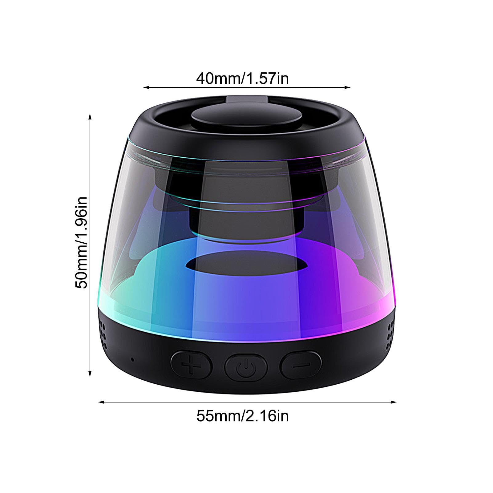 Wireless Bluetooth Speaker for Golf - IPX5 Waterproof Portable Speaker with RGB Lights, Stereo Pairing & Loud Sound - Perfect for Kids, Kayak, Parties & Outdoor Adventures