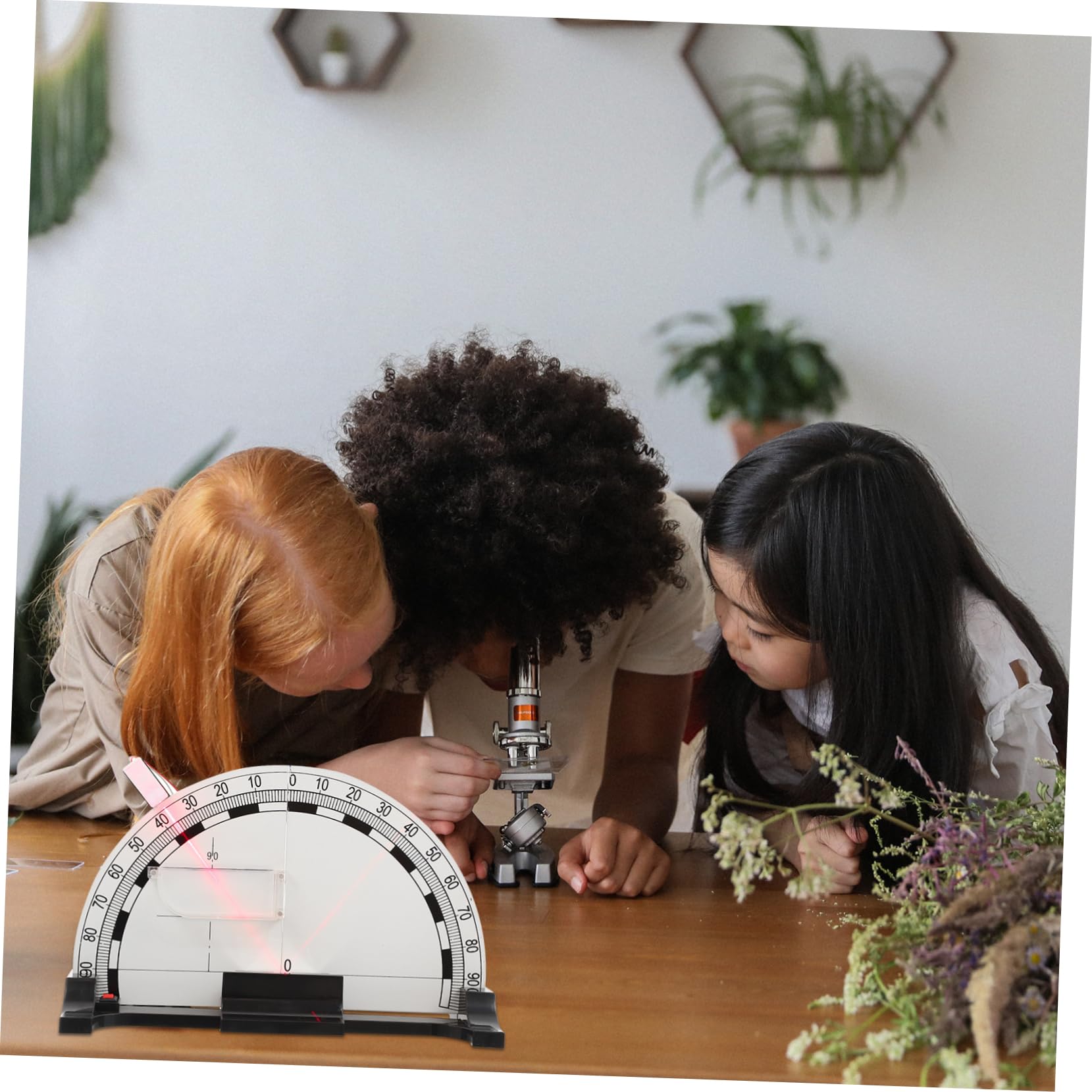 Optical Light Reflection and Refraction Demonstrator Set - Science Lab Equipment for Physics Teaching & Learning - Perfect for Classroom Experiments and STEM Education