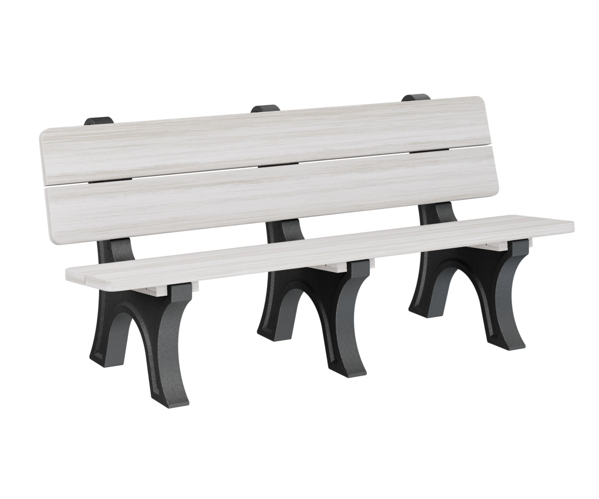 Berlin Gardens Park Bench - Durable Outdoor Wooden Bench for Garden, Patio & Backyard - Perfect for Relaxing, Picnics & Outdoor Gatherings
