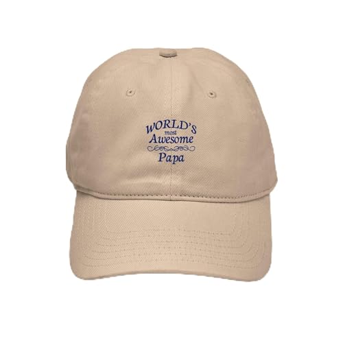Khaki - Awesome Papa Cap