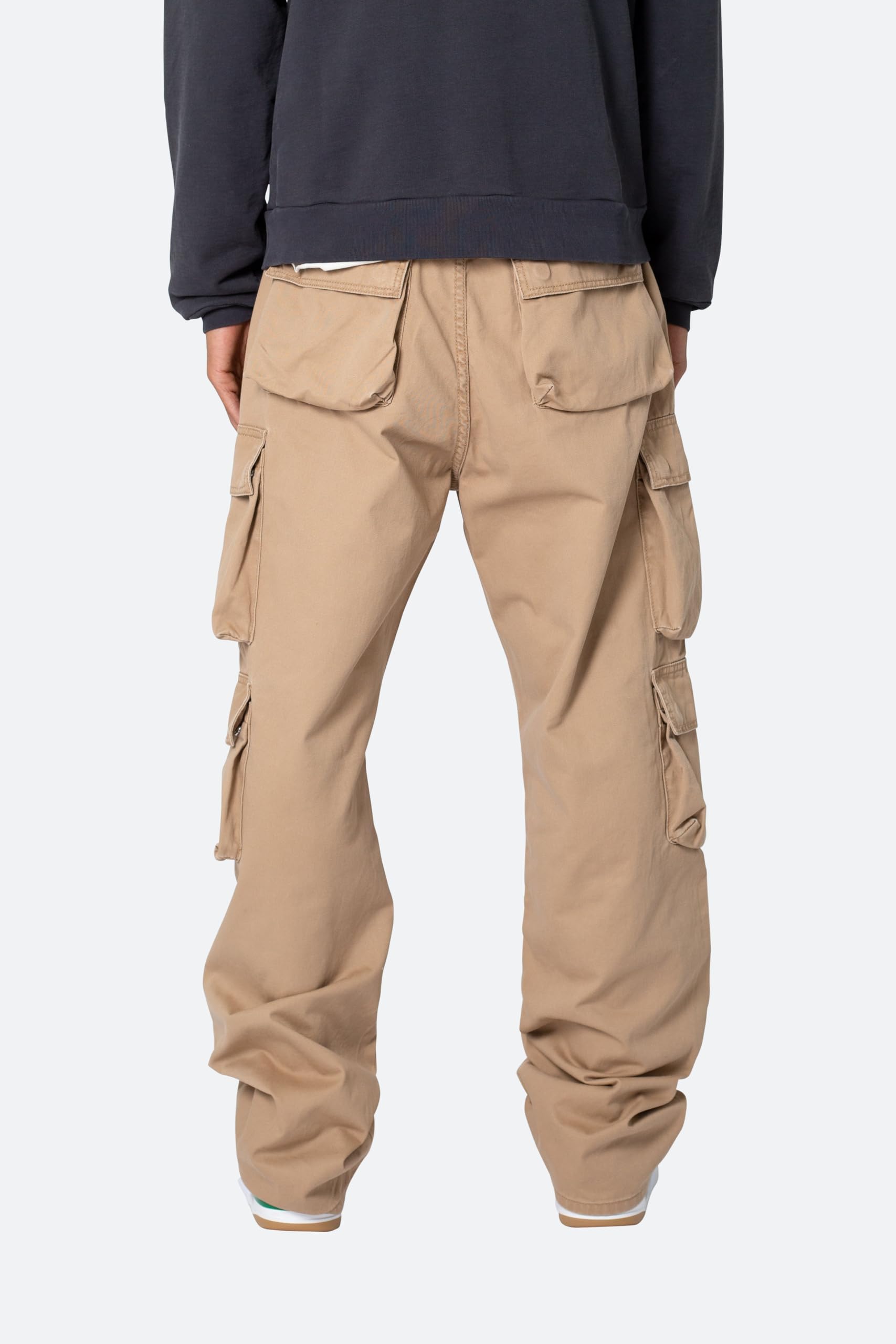 mnml Men's Baggy Cargo Pants - Streetwear Joggers with Multiple Pockets | Perfect for Urban Fashion, Skateboarding & Casual Wear