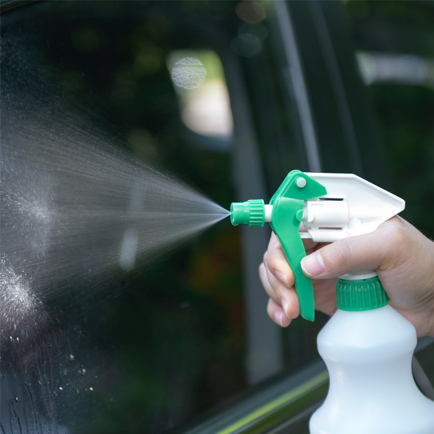 Heavy Duty Trigger Sprayer with 32oz Bottle - Durable Chemical Sprayer for Cleaning, Gardening & Car Washing