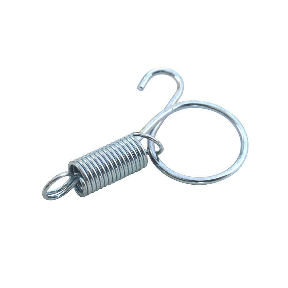 10PCS Rabbit Spiral Cage Door Tension Spring Latches Hooks - Heavy Duty Furniture Hardware for Rabbit Hutches, Pet Cages, Chicken Coops & DIY Projects