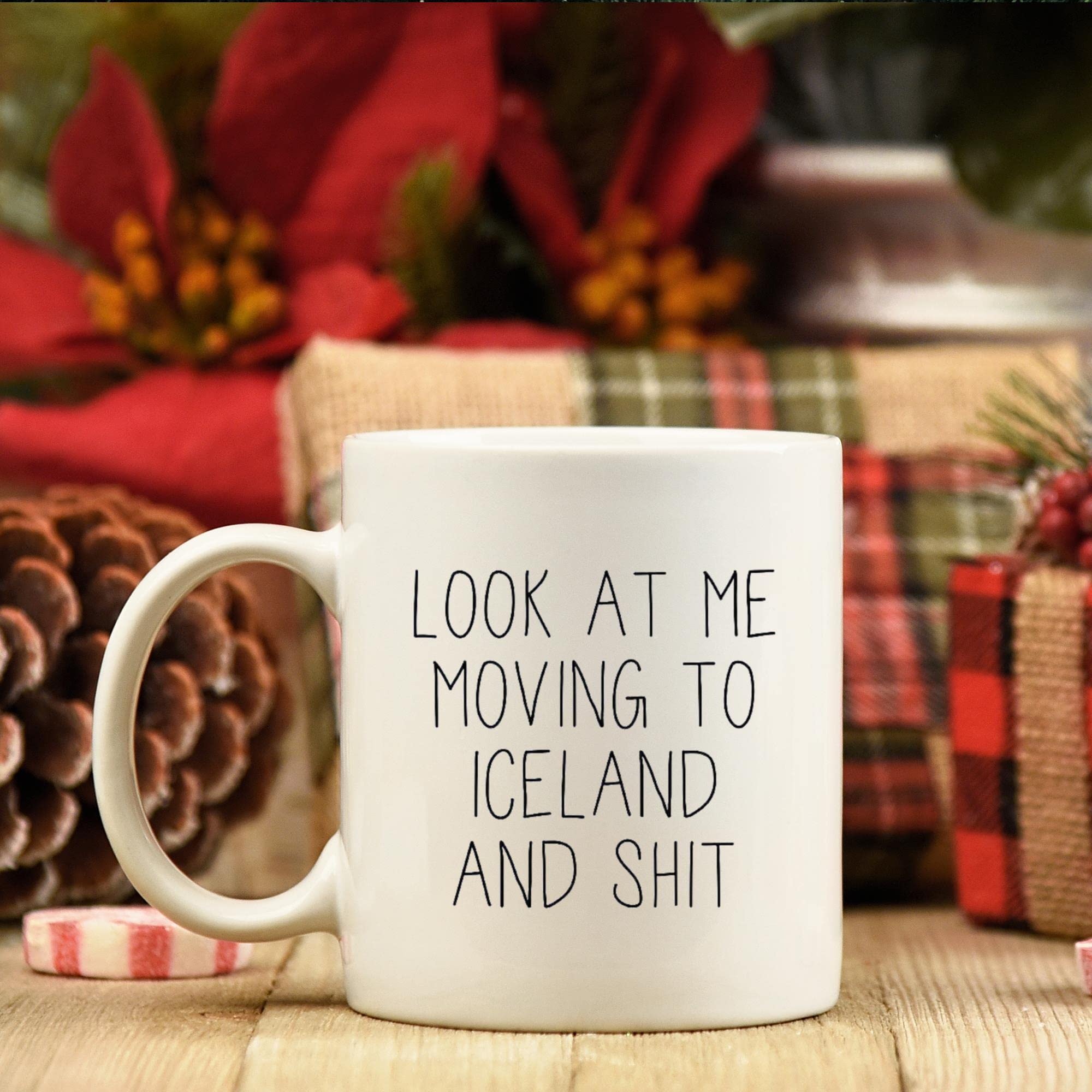 Iceland Moving Away Gift Set - Insulated Coffee Mug & Travel Cup for Men & Women | Housewarming, Birthday & Farewell Presents for New Iceland Residents