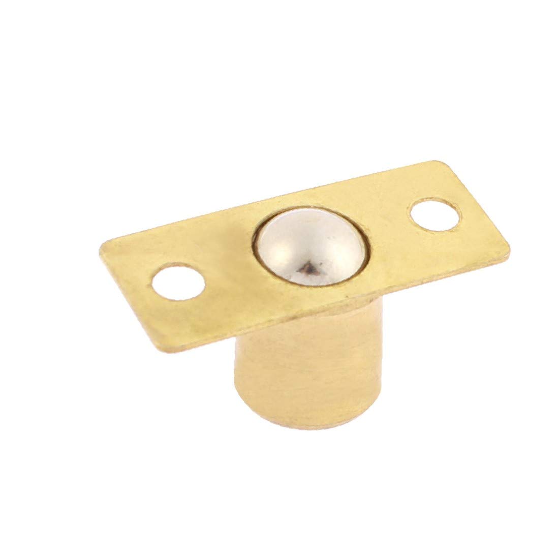 Gold Tone Closet Door Ball Catch Latch Set - Heavy Duty Hardware for Smooth Sliding Doors, Cabinets & Wardrobes - Perfect for Home, Office & Closet Organization