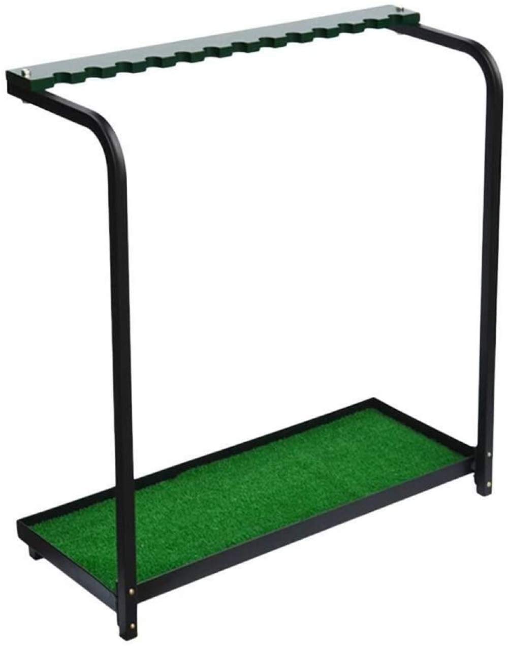 13-Hole Golf Club Display Stand - Metal Golf Club Organizer & Storage Rack for Home, Office, or Golf Course - Golf Club Holder with Durable Metal Construction for Easy Access and Organization