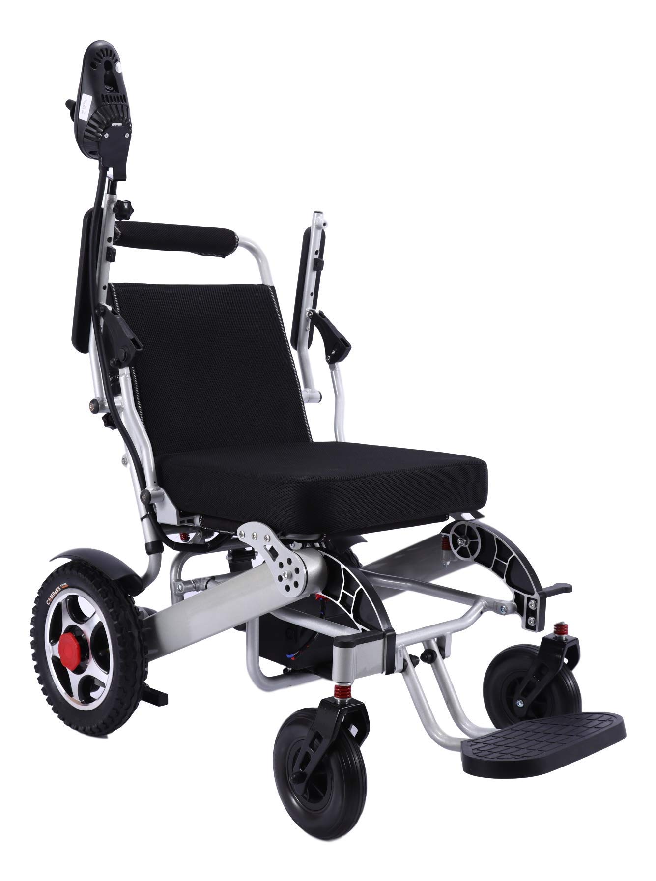 Foldable Lightweight Electric Wheelchair for Adults - 19