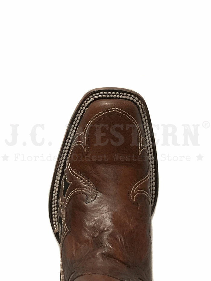 Circle G L5557 Women's Western Boots - Square Toe Embroidery Cowgirl Boots in Brown | Perfect for Rodeo, Country Dancing & Everyday Wear