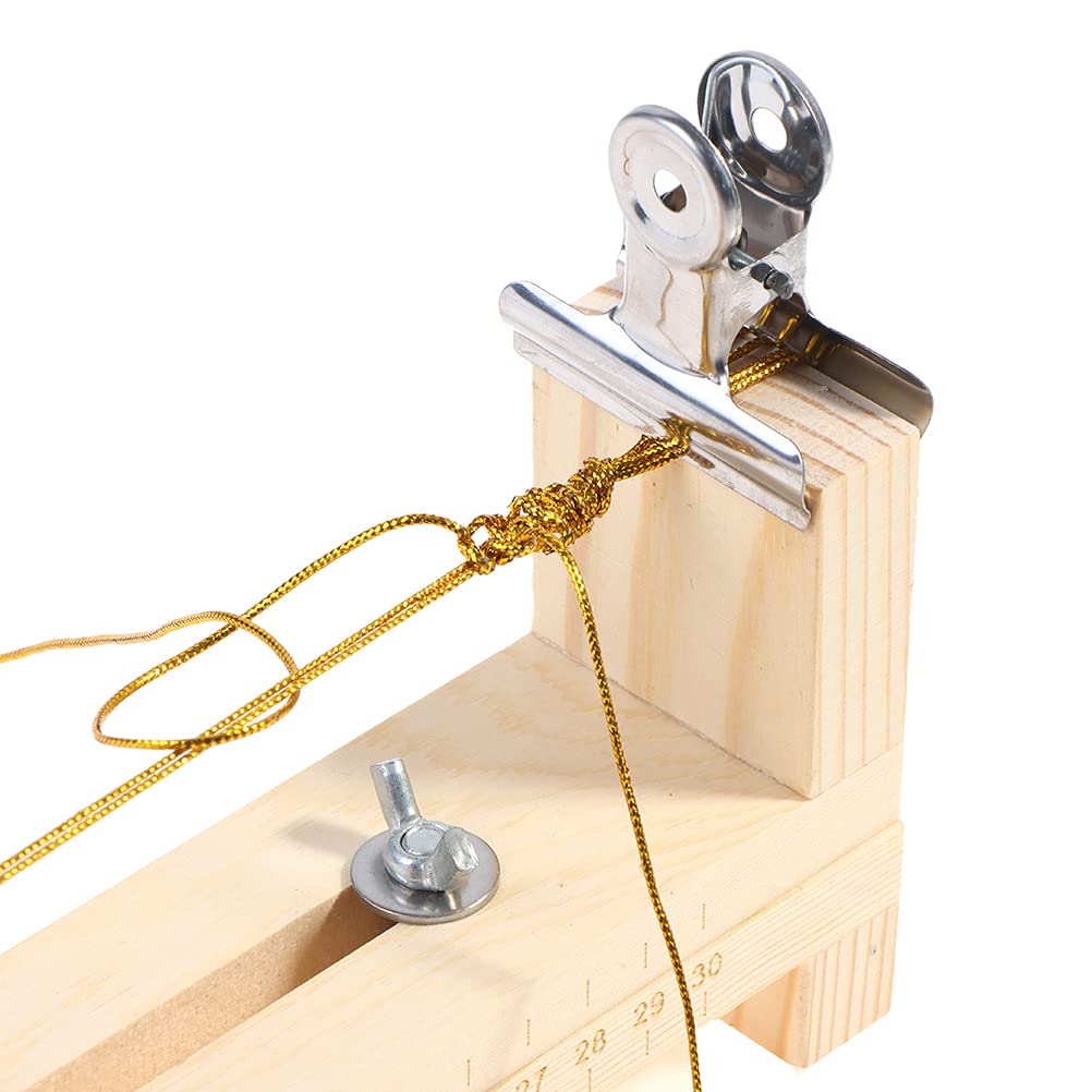 Kekafu Adjustable Wooden Jig Bracelet Maker Kit - DIY Paracord Bracelet & Safety Lanyard Weaver Tool for Wristbands, Survival Gear & Outdoor Activities - Perfect for Camping, Hiking and Crafting Projects