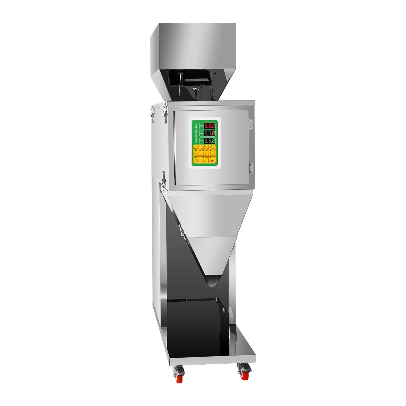 10-999g Automatic Stainless Steel Weighing Filling Machine for Tea, Seeds & Grains - Precise Bottle & Bag Filler for Home, Commercial & Industrial Use