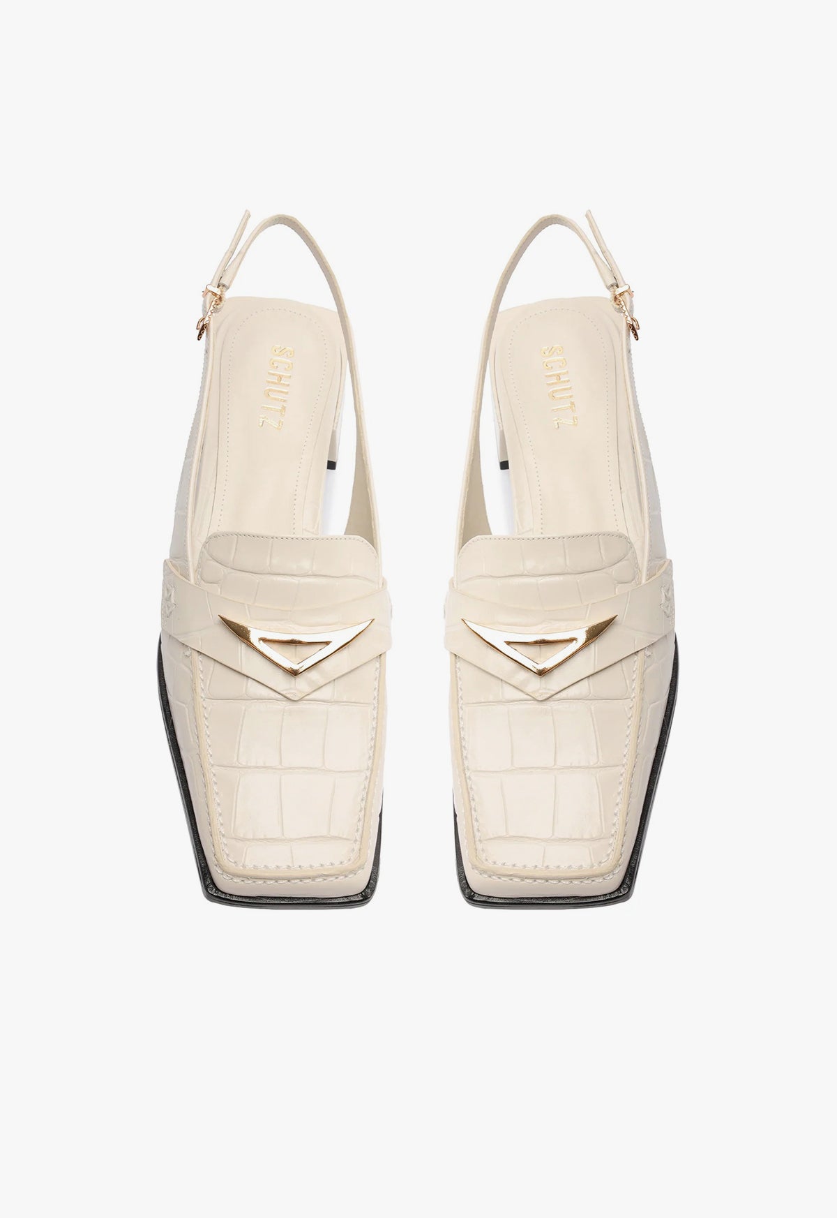 Arizona Sling Block Leather Pump Women's Comfortable Heels - Perfect for Office, Party & Evening Wear | Stylish & Supportive Footwear for Any Occasion