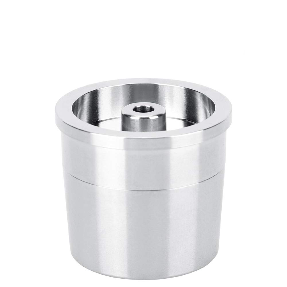 Premium 304 Stainless Steel Reusable Coffee Filter - Eco-Friendly Refillable Coffee Capsule Shell for Keurig, Nespresso & Single Serve Machines | Perfect for Home, Office & Travel Use