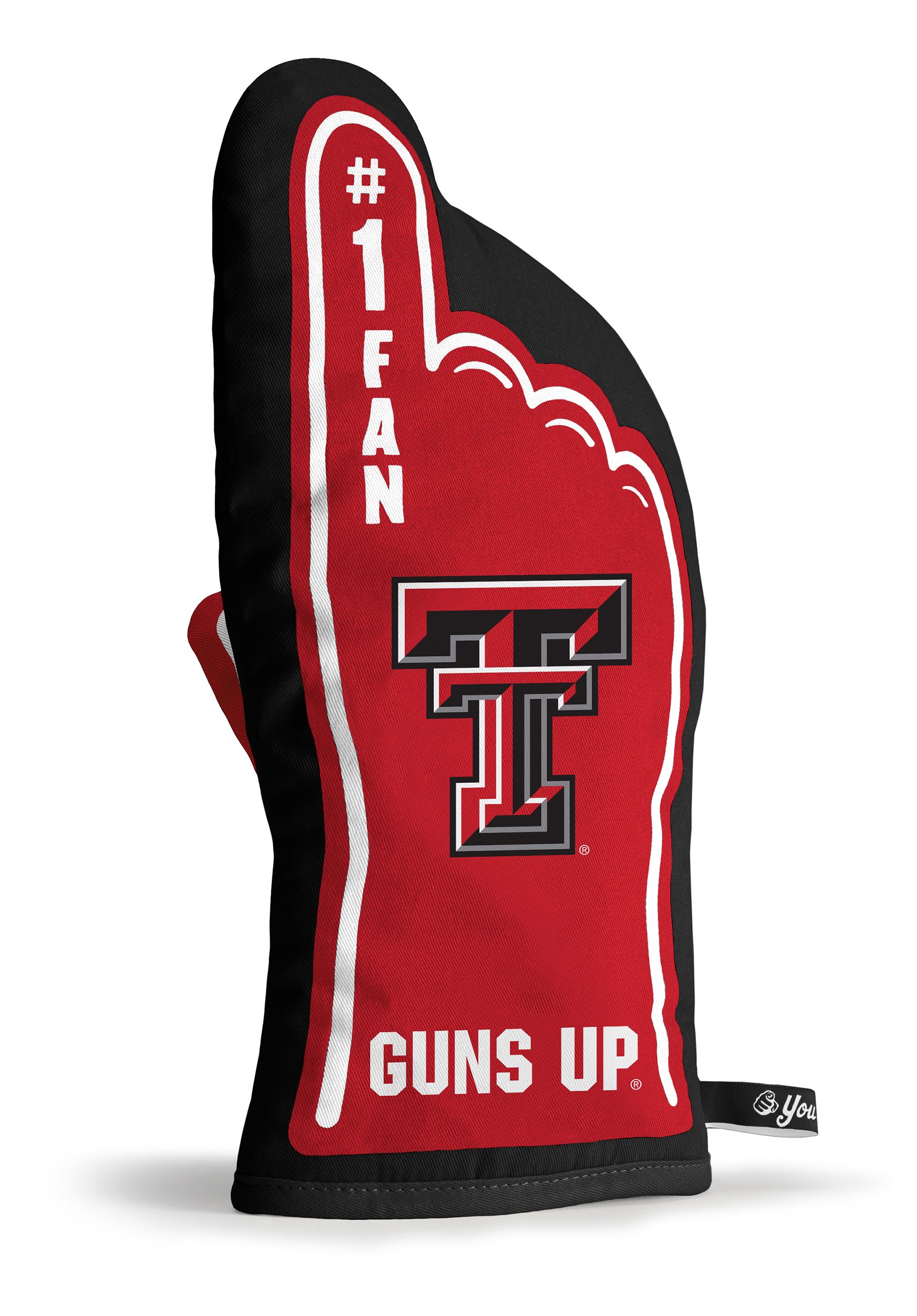 YouTheFan NCAA #1 Oven Mitt - Heat Resistant Kitchen Glove for Baking, Grilling & Cooking - Perfect for College Sports Fans & Home Chefs