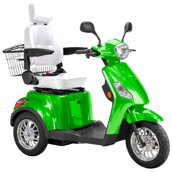 Bespoke Legacy Full Size 3 Wheel Mobility Scooter for Adults - Lightweight Electric Scooter with Long Battery Life - Perfect for Outdoor, Shopping & Travel