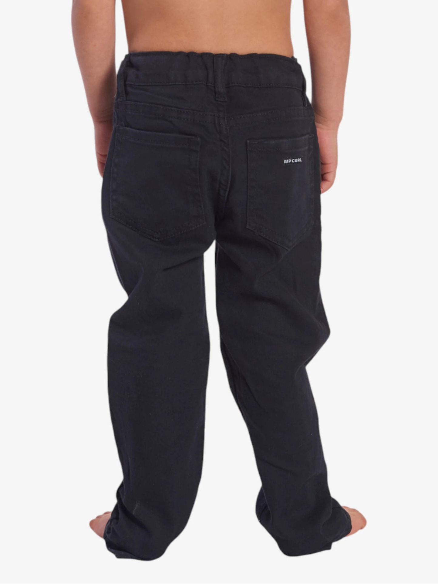 Rip Curl Boys' Slim Fit Black Jeans - Comfortable & Stylish Denim Pants for Kids - Perfect for School, Play & Casual Outings