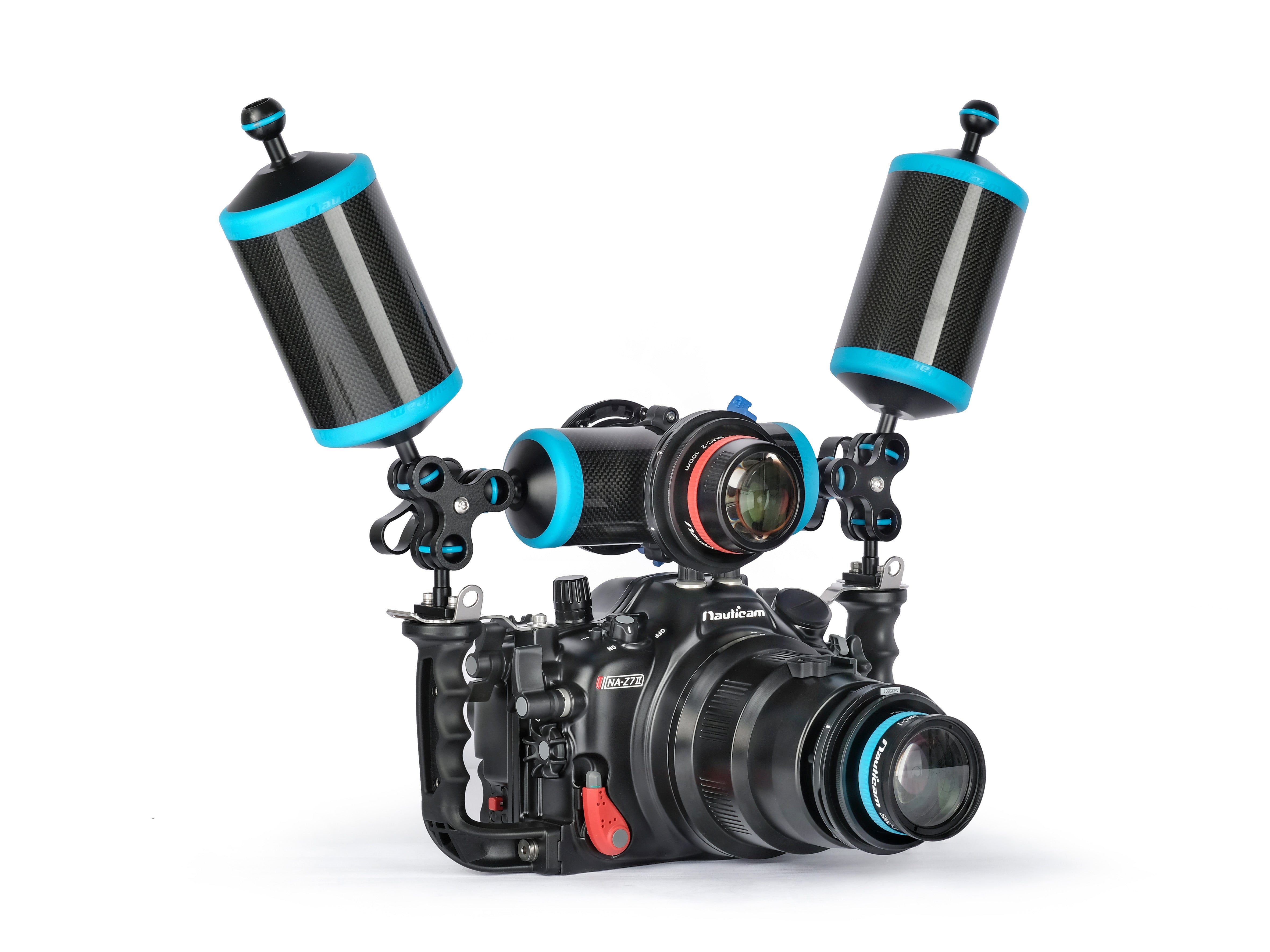 Nikon Z7II Underwater Housing - Waterproof Case for Nikon Z7II & Z6II Cameras - Perfect for Scuba Diving, Snorkeling, and Underwater Photography