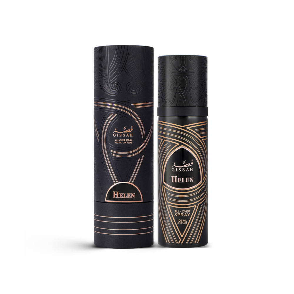 Helen All Over Body Spray 100ml - Refreshing Fragrance for Women & Men, Perfect for Daily Use, Gym, Travel & Office