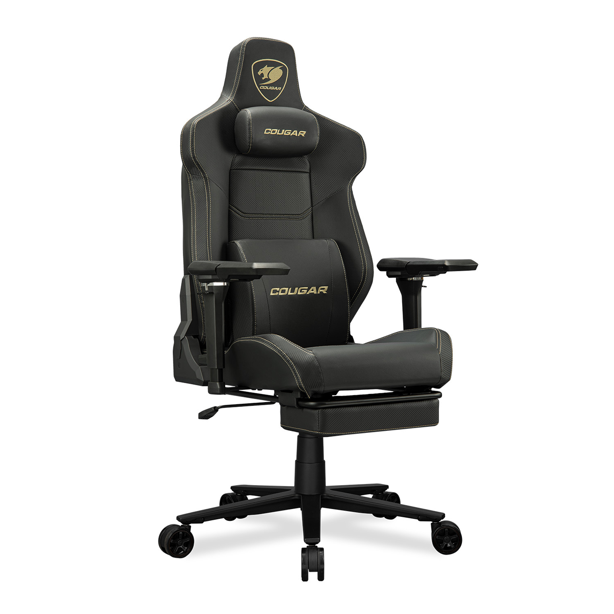 Cougar Armor EVO M 5D Gaming Chair with Adjustable Armrests and Footrest - Ergonomic Racing Style Computer Chair for Office, Home & Esports Gaming Setup