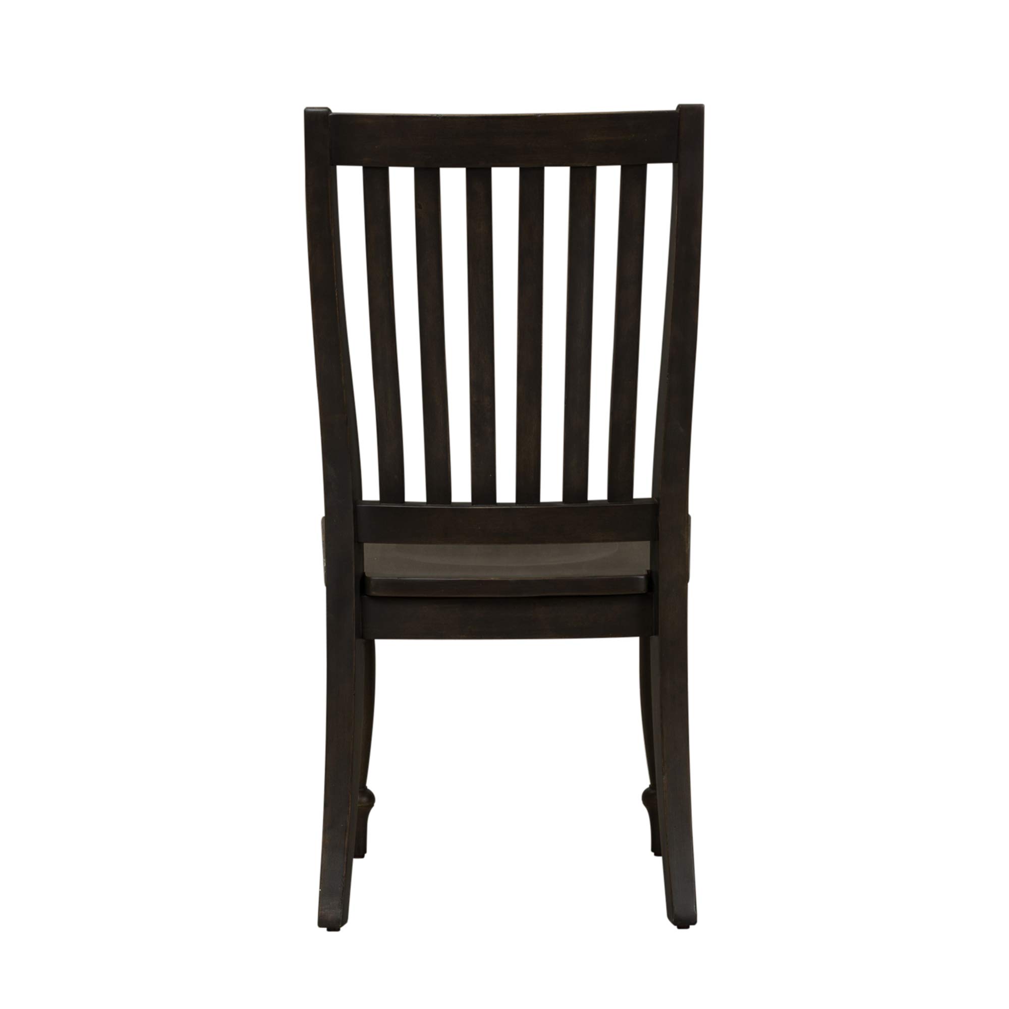 Liberty Furniture Industries Harvest Home Dining Chairs (Set of 2) - Black - Modern Farmhouse Style for Kitchen, Dining Room & Breakfast Nook