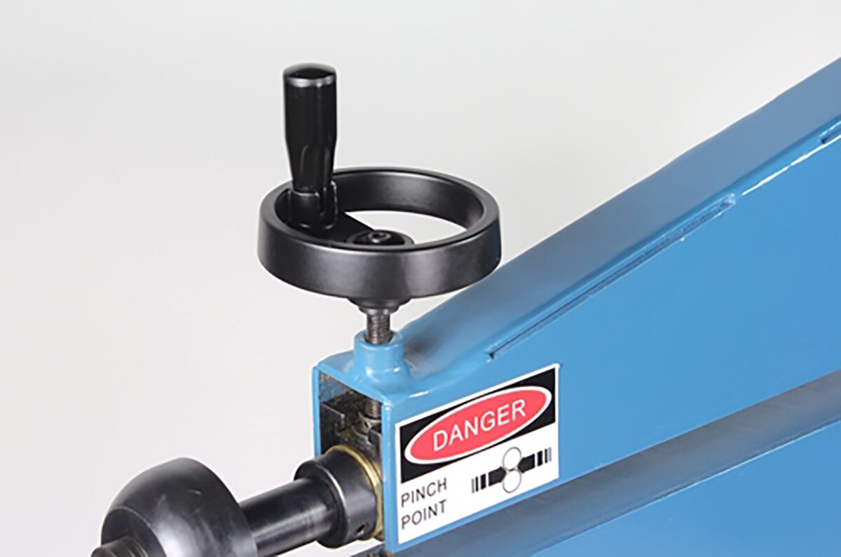Baileigh Industrial BA9 1000935 BR-18M 24-Inch Bead Roller - Metal Forming Tool for Sheet Metal Fabrication, Automotive Repair & DIY Projects
