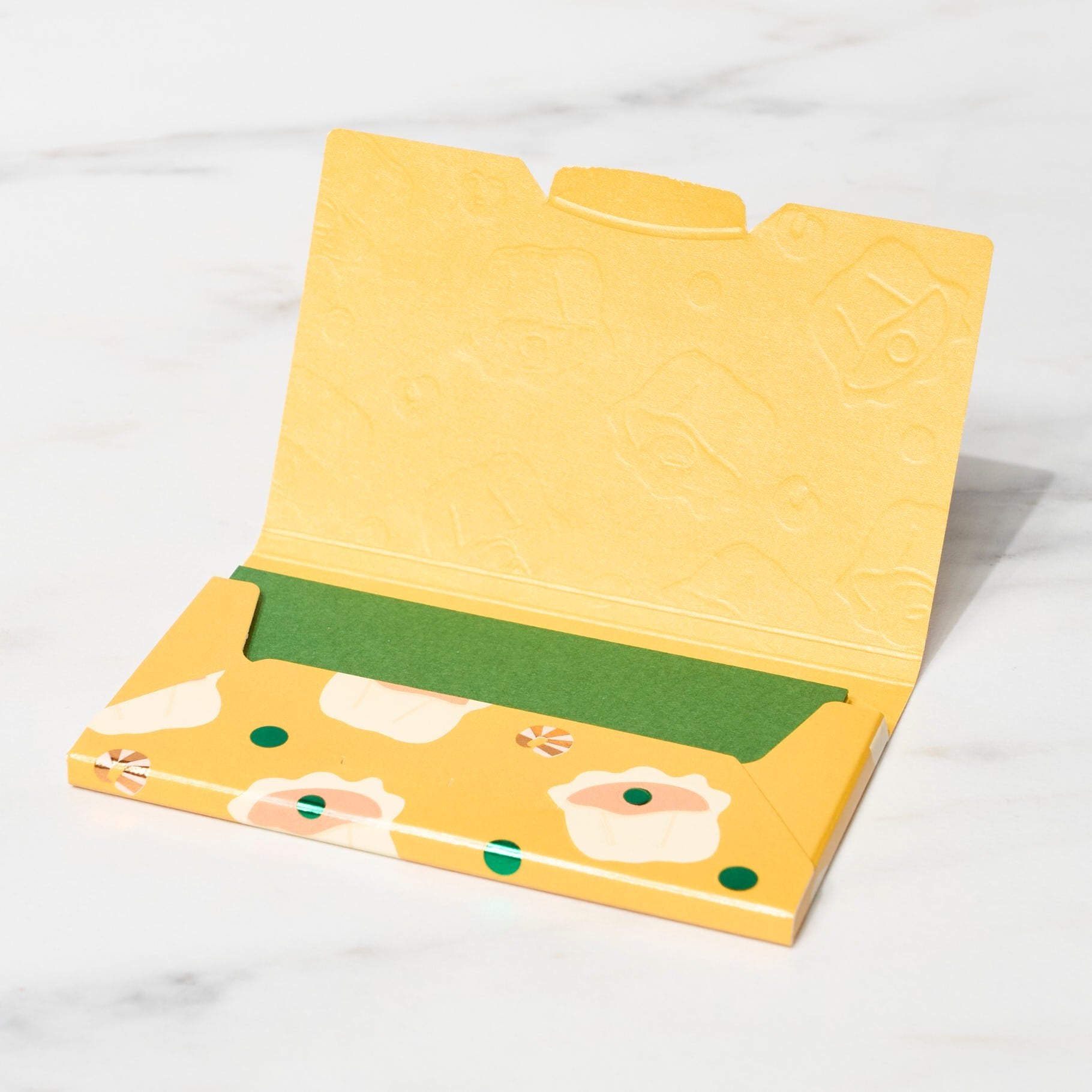 Premium Paper Card Holder - ICHIKUDO Slim Business Card Organizer for Professionals | Perfect for Networking Events, Conferences & Office Use