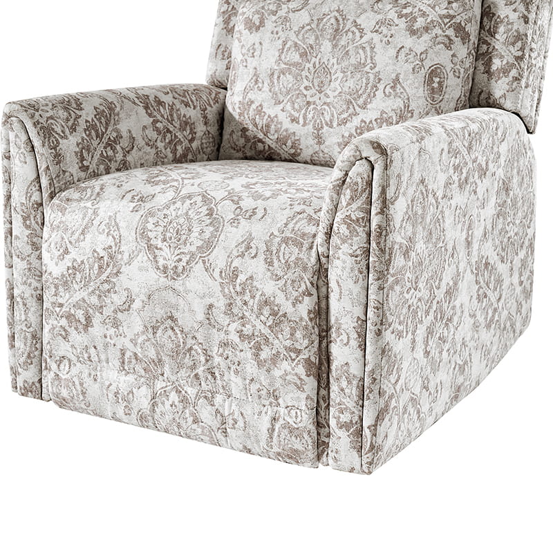 Alois Swivel Rocker Recliner Chair with Adjustable Headrest - Comfortable Living Room Furniture for Relaxing, Reading & Watching TV