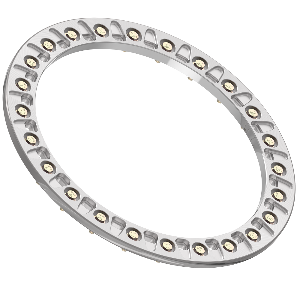 15 R3 Beadlock Ring - Raw Machined Finish for Off-Road Wheels | Heavy-Duty Performance for Trucks & Jeeps | Perfect for Off-Roading & Custom Builds