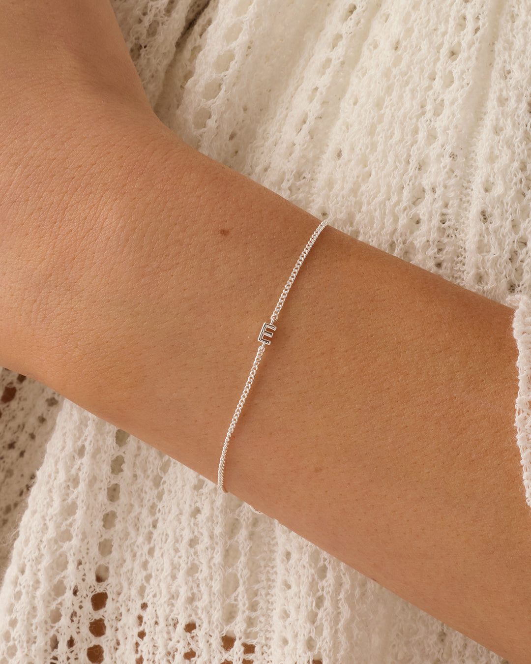Wilder Mini Alphabet Bracelet - Personalized Initial Letter Bracelet for Women & Girls - Trendy Stackable Jewelry for Everyday Wear & Gifts