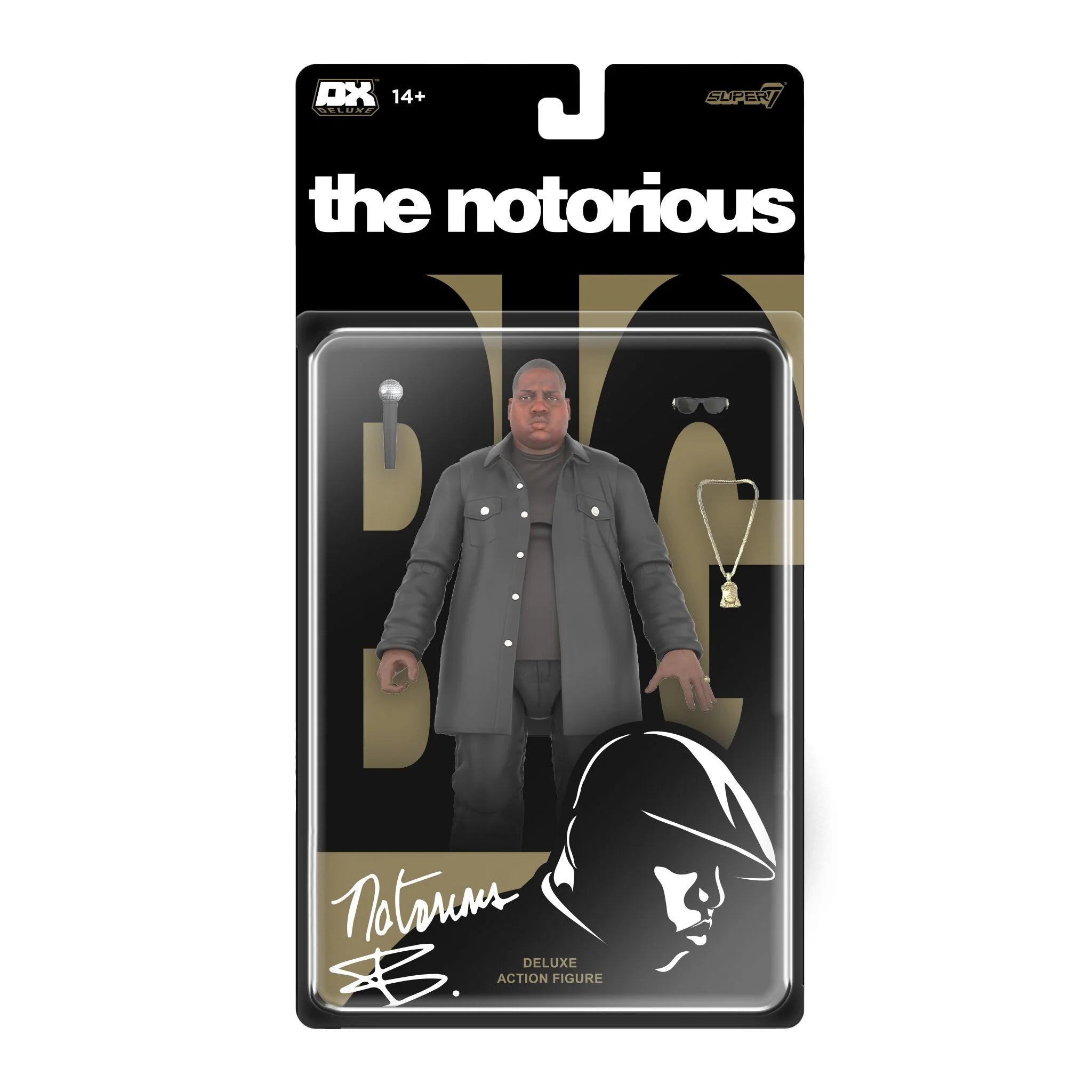 Notorious B.I.G. DELUXE Collectible Figure - Biggie Smalls Rap Legend - Perfect for Hip-Hop Fans & Music Memorabilia Collectors