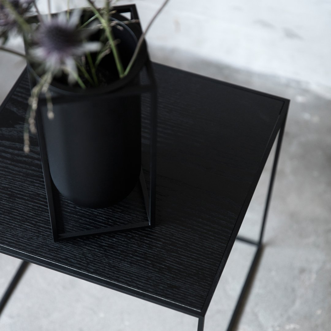 Soren Lassen Kubus Vase - Modern Minimalist Ceramic Flower Vase for Home Decor, Office & Wedding Centerpiece - Lolo by Lassen Collection