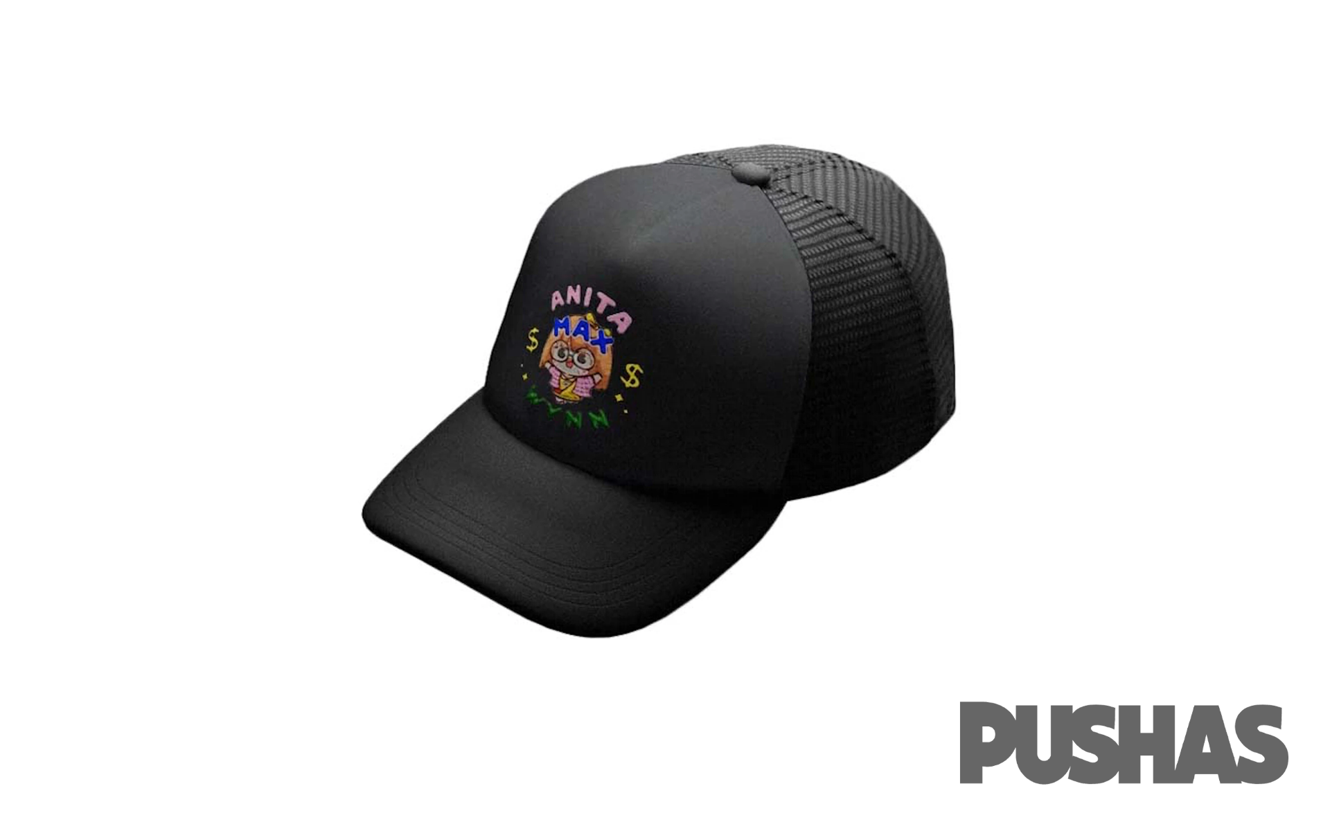 Anita Max Wynn Black Hat for Men & Women - Stylish Baseball Cap for Outdoor Activities, Sports & Casual Wear